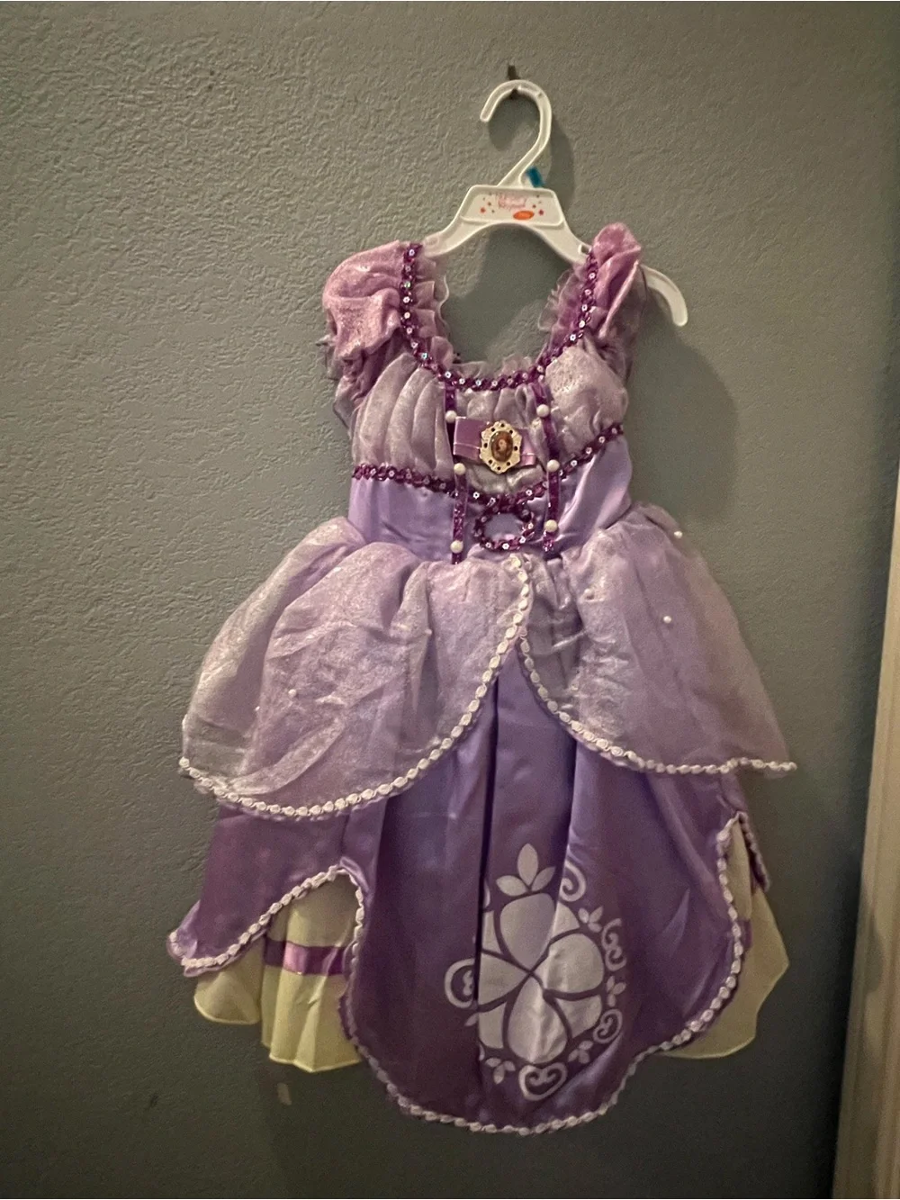 Purple Princess Dress-Up Costume for Kids